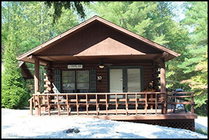 Log Cabin 10 at French Lick Cabins at Patoka Lake