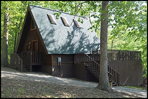 Cabin 5 - Cedar A Frame Chalet with Hot Tub